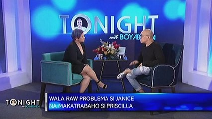 Janice De Belen says she's not enemies with Priscilla Mereilles