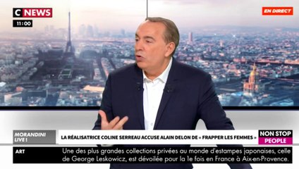 Morandini Live : Alain Delon violent avec les femmes ? Henry-Jean Servat prend sa défense