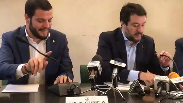 Firenze - Matteo Salvini a Palazzo Vecchio: Per la Regione serve un amministratore forte 8.11.19