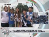 Ilang impersonator, kabilang sa mga nag-aabang sa pagdaan ni Wurtzbach