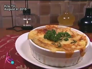 Cream Pasta with Smoked Salmon by Janice