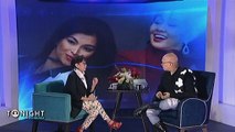 How was Vilma Santos' working relationship with Angel Locsin?