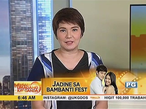 Jadine, pinasaya ang fans sa pagdalo nila sa Bambanti Festival