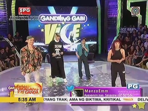 Gov. Vilma Santos, game na game sa pagsasayaw sa 'Gandang Gabi Vice'