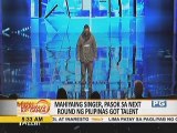 Mahiyaing singer, pasok sa next round ng Pilipinas Got Talent
