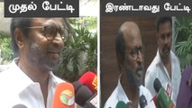 1 மணி நேரத்தில் 2 வித்தியாசமான பேட்டி... என்ன காரணம் ?