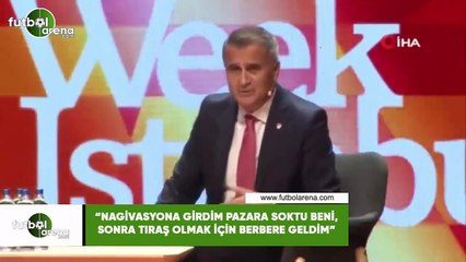 Şenol Güneş: "Navigasyona girdim pazara soktu beni, sonra tıraş olmak için berbere geldim"
