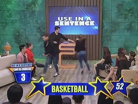 Team Ka-Familiar wins in Use In A Sentence