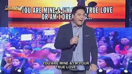 Martin Nievera singsYou Are My Song in Singing Mo To