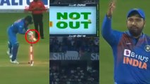 IND vs BAN 2nd t20 : Rohit Sharma loses his calm on umpire | Oneindia Kannada