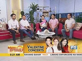 Local at International Artists, may handog na Valentine Concerts