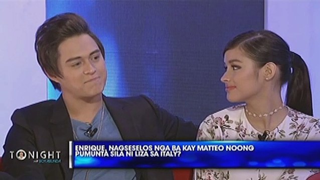Liza Soberano reveals calling Enrique Gil while she was in Italy taping for Dolce Amore