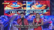 Liezel Garcia and Bugoy Drilon sing King and Queen of Hearts in Singing Mo To