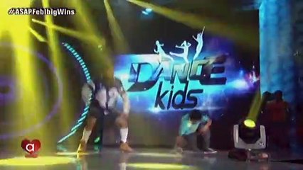 King of the Gil Enrique together with the Dance Kids big winners on ASAP