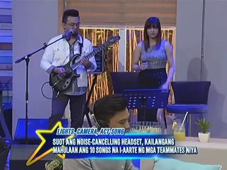 Team Ka-Familiar wins in ""Lights, Camera, Act-song""