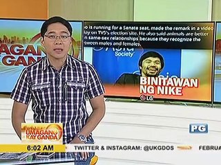 Pacquiao, binitawan ng Nike matapos ang pahayag vs. LGBT
