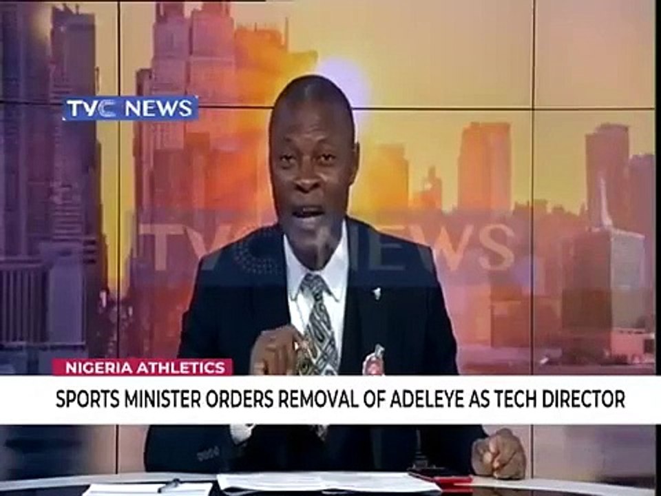 Sports Minister sacks AFN Technical Director, Sunday Adeleye