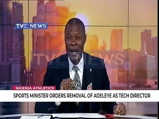 Sports Minister sacks AFN Technical Director, Sunday Adeleye