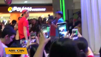 Dolce Amore Grand Fans Date: Enrique draws shrieks from fans as he dances trending hits