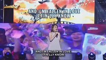 Jamie Rivera sings I've Fallen For You in Singing Mo 'To