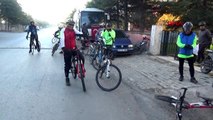 Afyonkarahisar ata'nın huzuruna çıkmak için 630 kilometre pedal çevirecekler