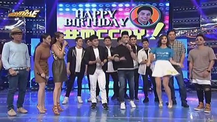 It's Showtime family, may regalo para sa kaarawan ni McCoy