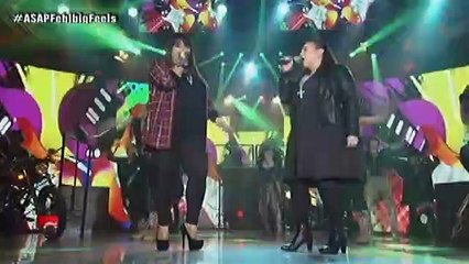 Queen Mother Karla rocks it out at the ASAP stage with Radha and Gloc 9