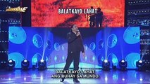 Anthony Castelo sings Balatkayo on Singing Mo 'To