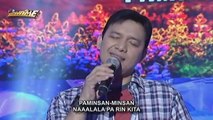 Richard Reynoso sings Paminsan Minsan on Singing Mo 'To