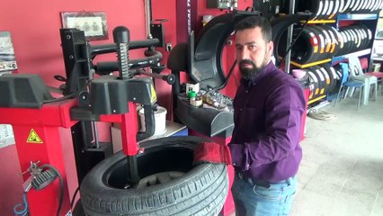 Lastikçilerin 'kış lastiği mesaisi' başladı