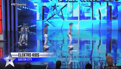Pilipinas Got Talent Season 5 Auditions: Elektro Kids - Hovertrax Performers