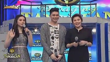 Billy, may payong ibinigay sa mga contestants sa pamamagitan ng pagkanta