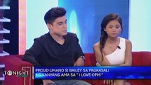 Bailey May kinanta ang unang itinurong kanta ng kanyang daddy sa kanya