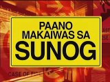 Panoorin kung paano nga ba ang makaiwas sa sunog