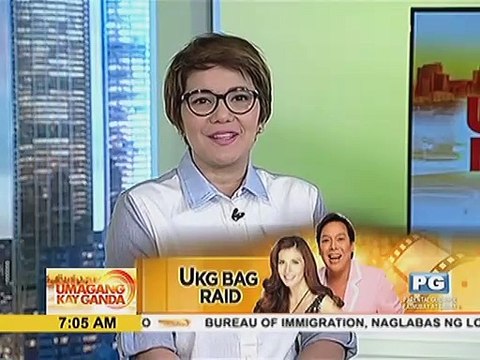 Divine Diva Zsa Zsa Padilla at John Lapus, nakisali sa UKG bag raid