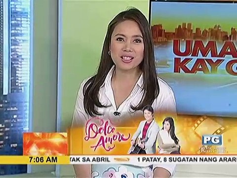 Kilig moment nina Serena at Tenten sa Dolce Amore, trending