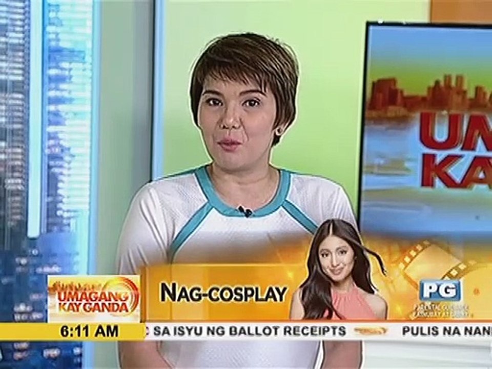 Nadine Lustre, mahilig sa cosplay