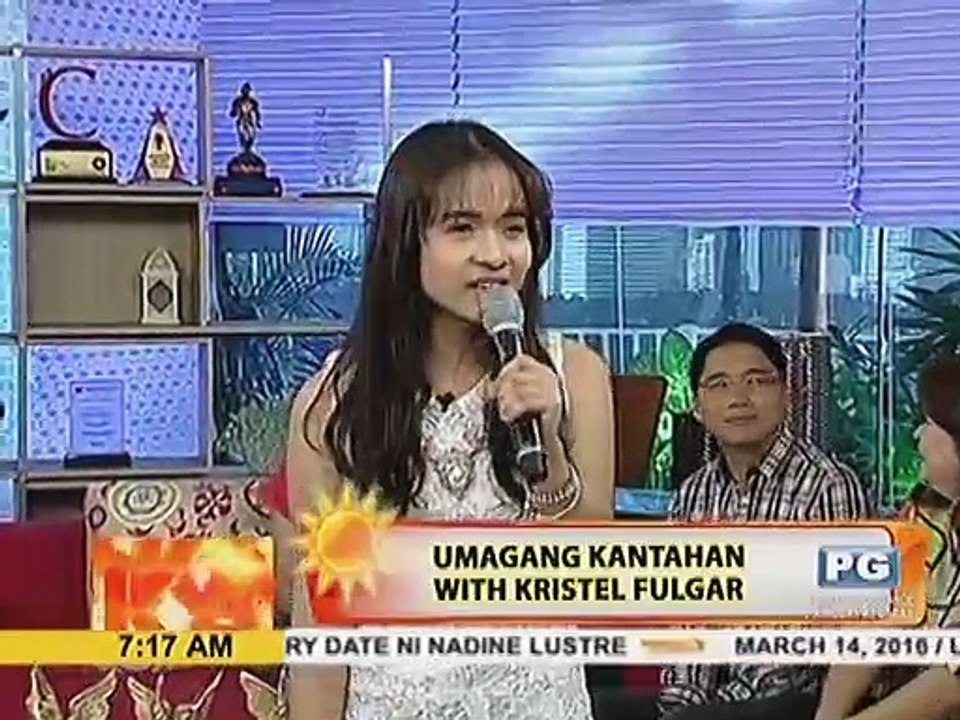 Kristel Fulgar sings 'Love Yourself' on UKG