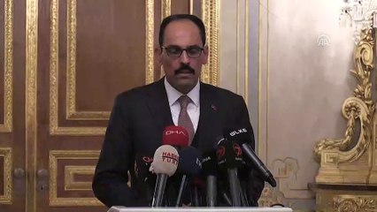 Cumhurbaşkanlığı Sözcüsü Kalın, dörtlü zirveye ilişkin bilgi verdi (2) - İSTANBUL