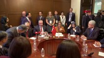 Şentop, mikta konferansına katılan mevkidaşlarıyla görüştü