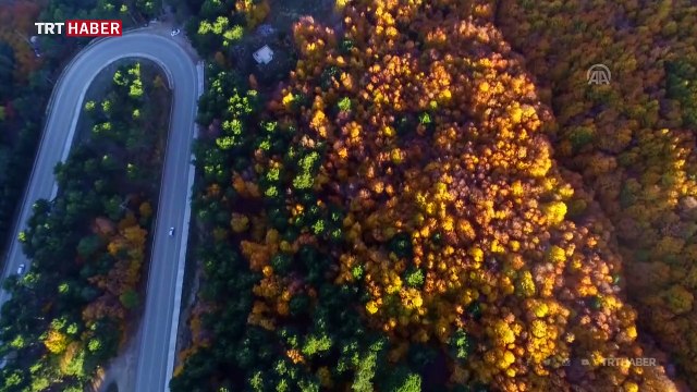 Kışın gözdesi Uludağ sonbaharda da eşsiz manzaraya sahip