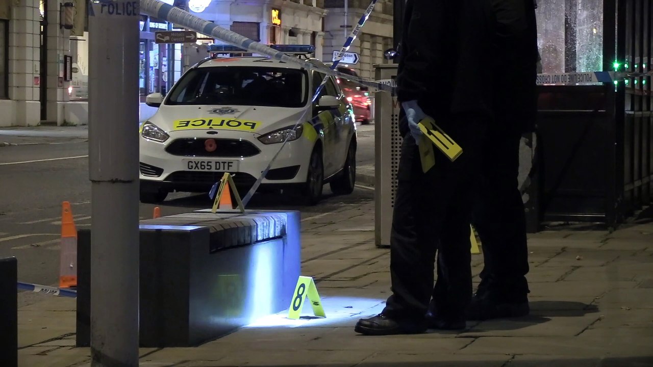 Incident outside Worthing Town Hall