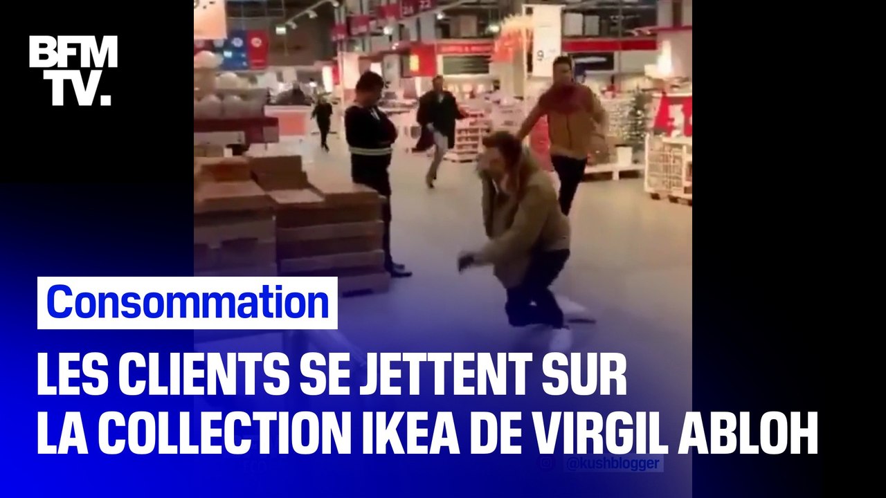 La vente de la collection Virgil Abloh déclenche des cohues chez Ikea