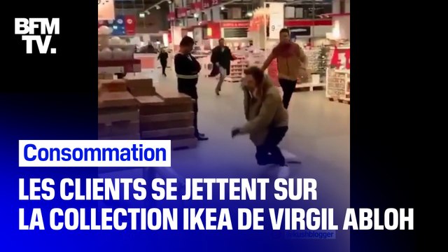 La vente de la collection Virgil Abloh déclenche des cohues chez Ikea