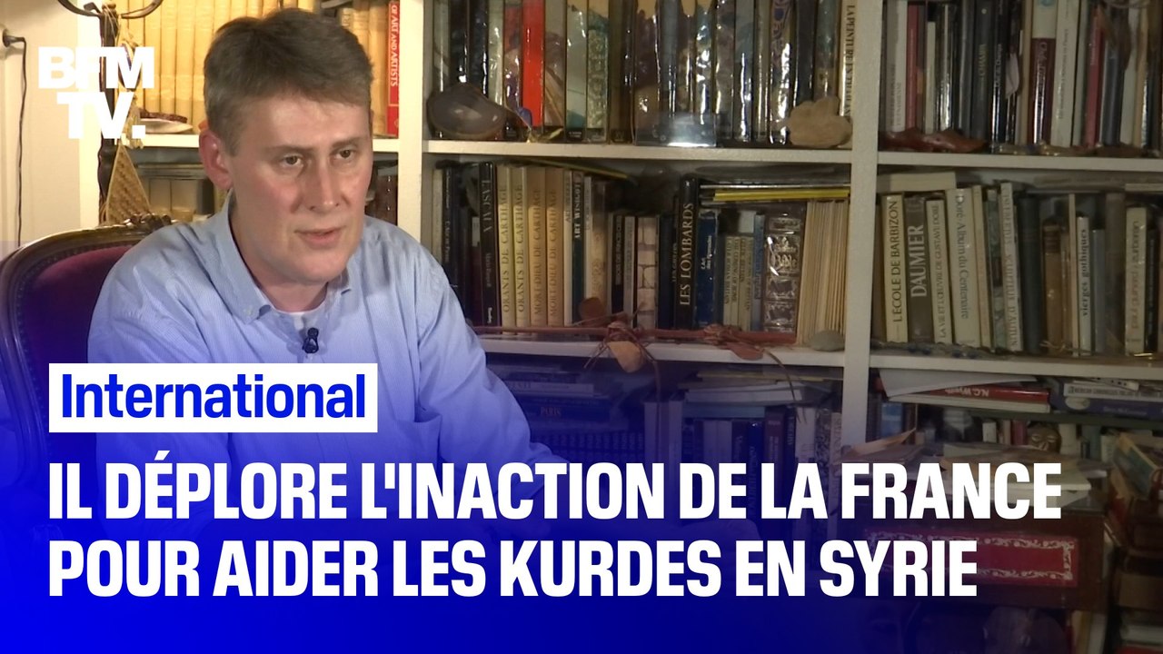 William, un Français parti combattre en Syrie aux côtés des Kurdes déplore l'inaction de la France