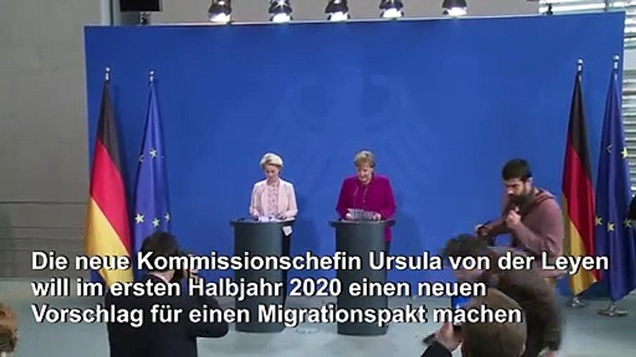 Von der Leyen will EU-Migrationspakt 'mit humanem Ansatz'