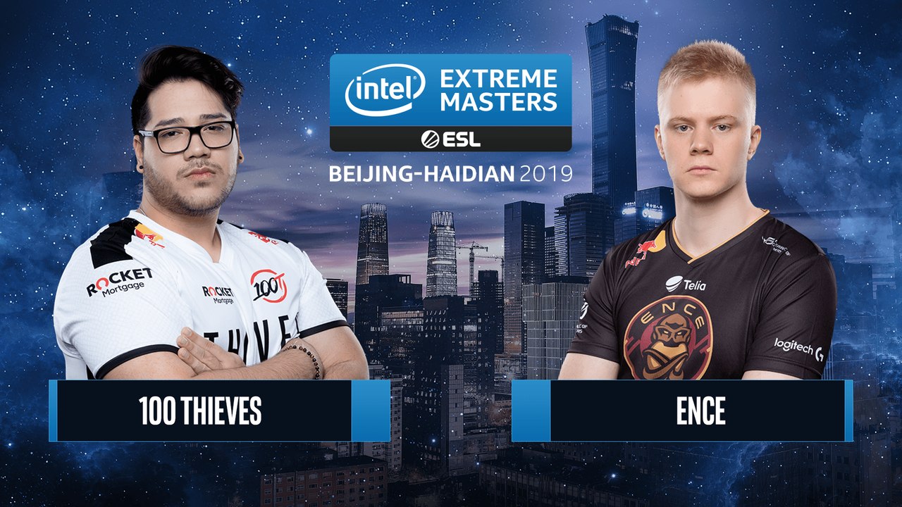 CSGO - 100 Thieves vs. ENCE [Nuke] Map 2 - Group A - IEM Beijing-Haidian 2019