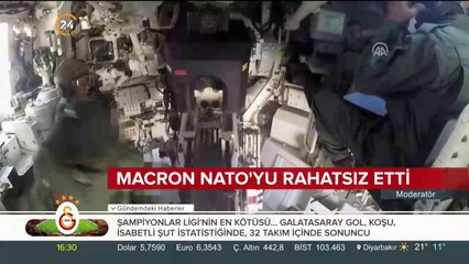 Fransa Cumhurbaşkanı Emmanuel Macron konuştu