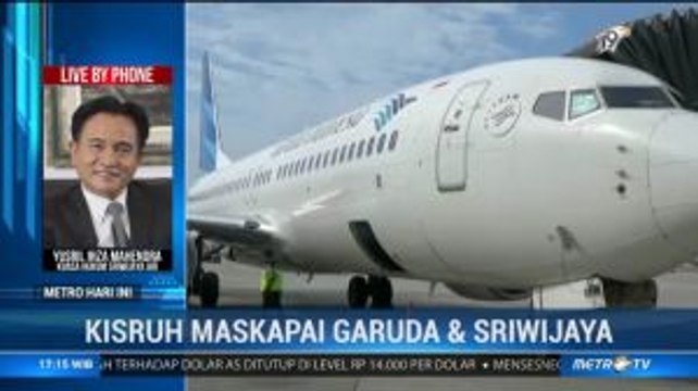 Utang Sriwijaya Membengkak Selama Kerja Sama dengan Garuda