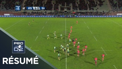 PRO D2 - Résumé Montauban-Biarritz: 15-14 - J10 - Saison 2019/2020